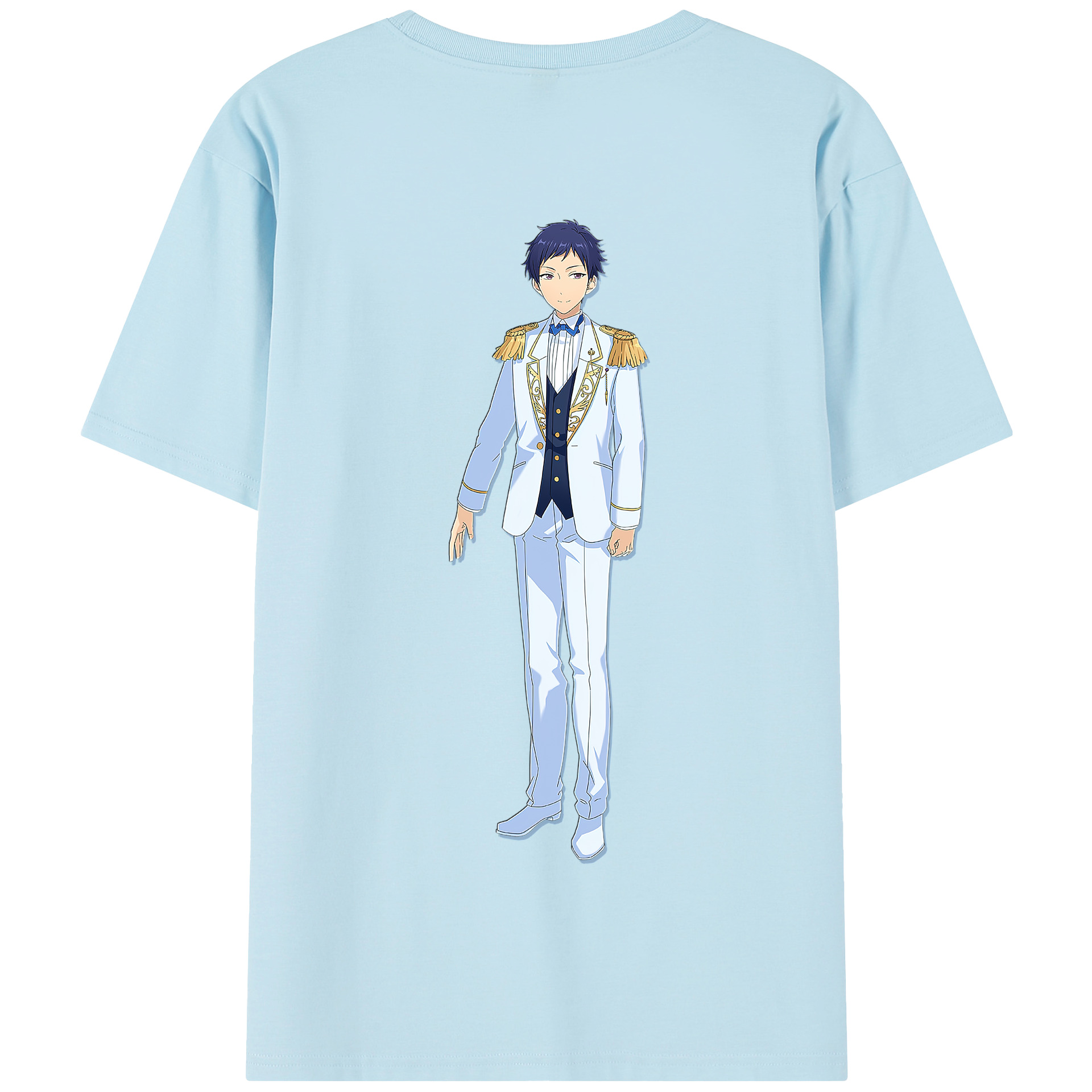 （画像用） あんさんぶるスターズ! Ensemble Stars 綿100％半袖Tシャツ（背面プリント）